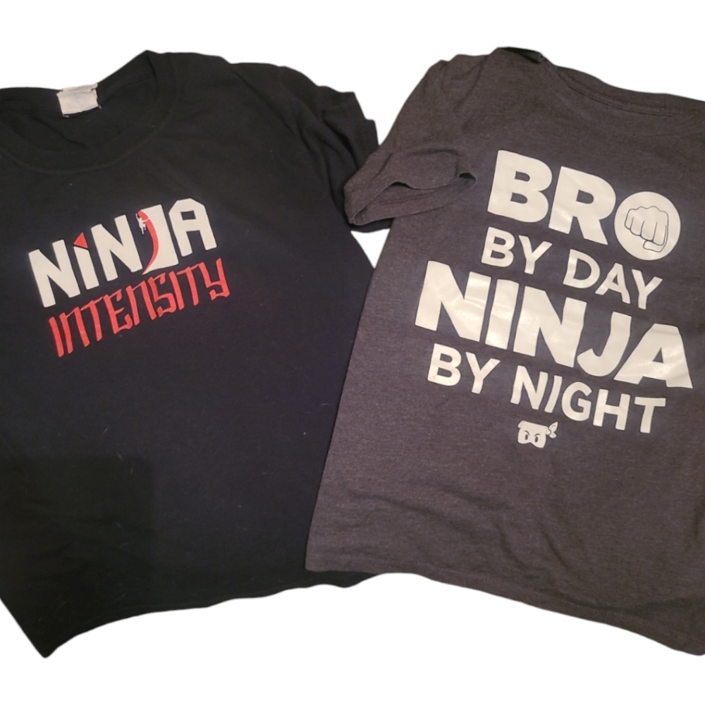 Boys Shirts Ninja Mask and 2 T-shirts Bundle